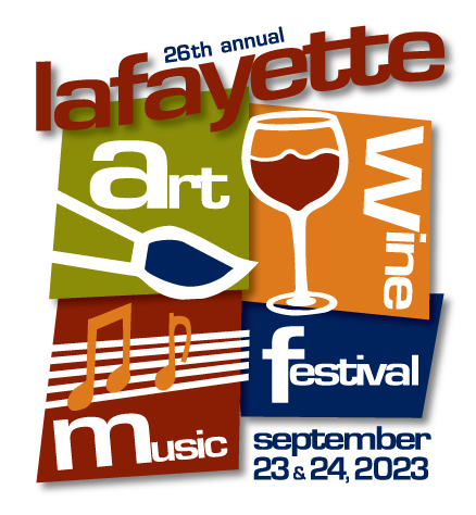 Lafayette Art & Wine Festival 2023 Logo