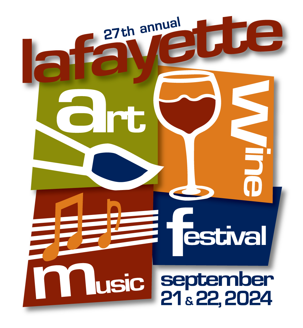 2024 Lafayette Art & Wine Festival logo