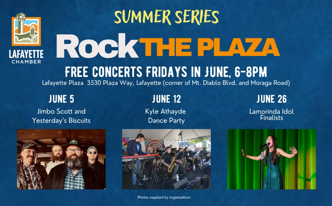 Rock the Plaza Concert Series - Lafayette, CA