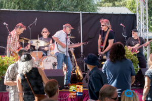 Midnight Flyer at the Lafayette Art & Wine Festival Photo by BlueGoo Craig Isaacs 2022