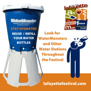 Lafayette Festival WaterMonster - Water Refill Station