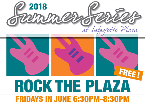 Rock the Plaza Concert Series 2018 Summer of Love