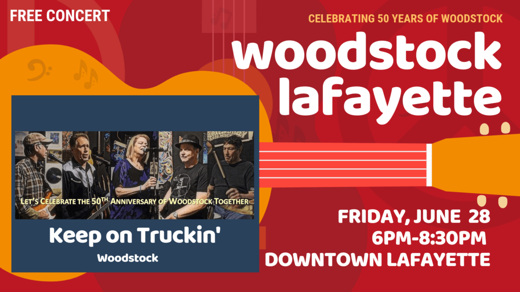 Woodstock Lafayette Keep On Truckin' Band